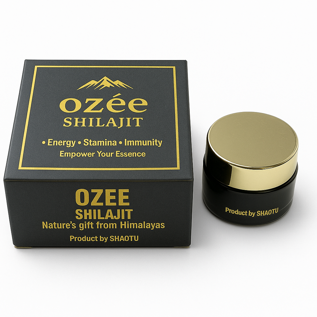 Ozee Shilajit – Pure Himalayan Energy Resin