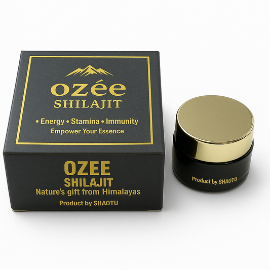 Ozee Shilajit – Pure Himalayan Energy Resin